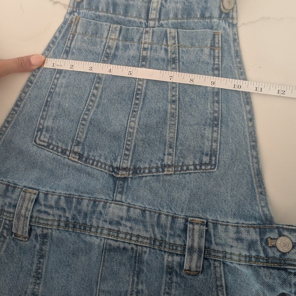 Free People denim overall skirt - Picture 10 of 10